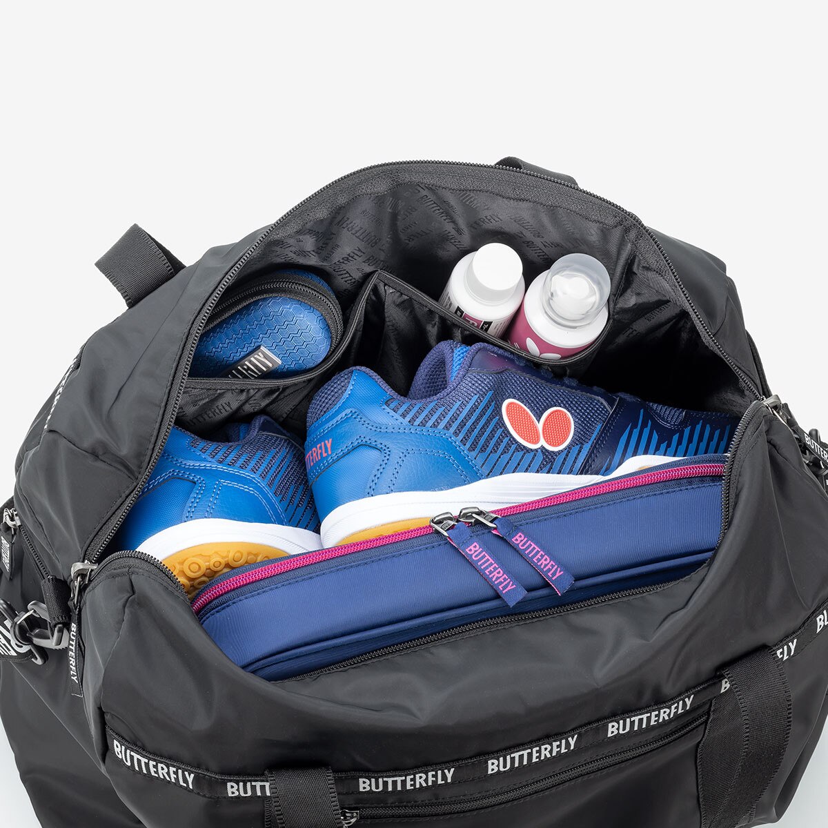 Butterfly Musta Light Duffle Bag - Interior - Full